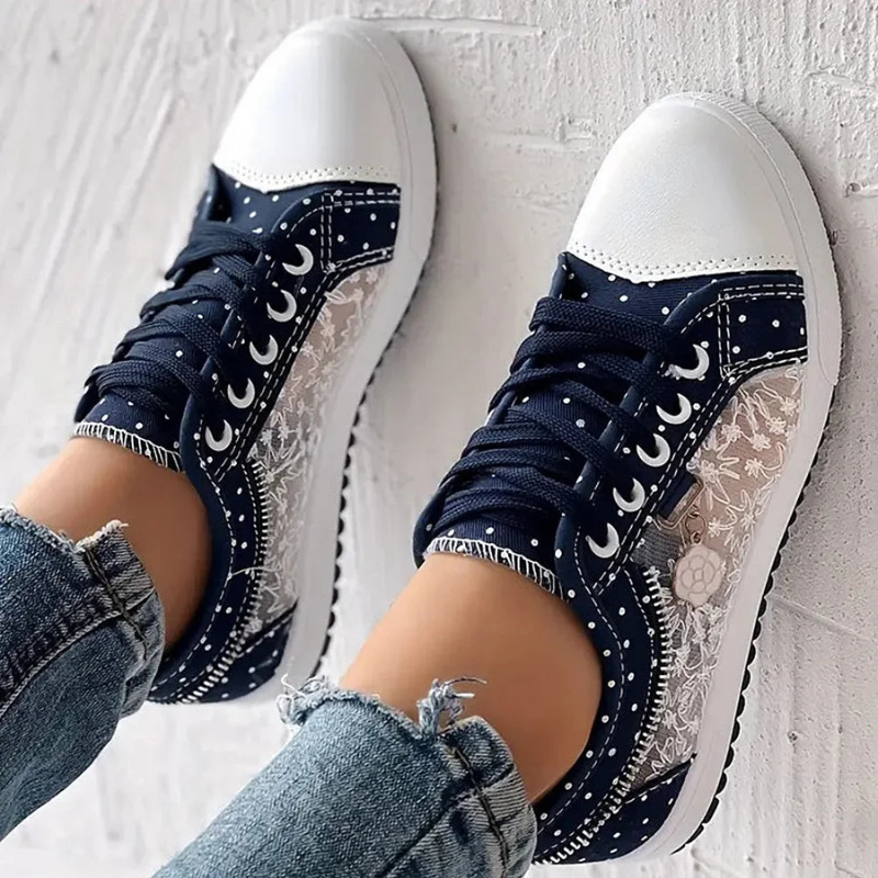 Caro | Floral Detail Sneakers