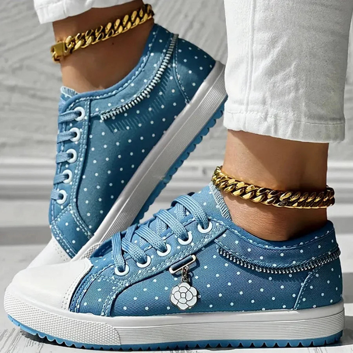 Caro | Floral Detail Sneakers