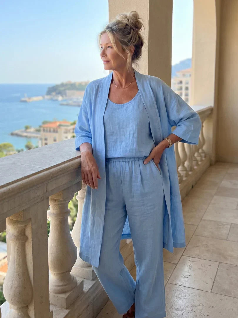 Linnea | Linen Two-Piece Set