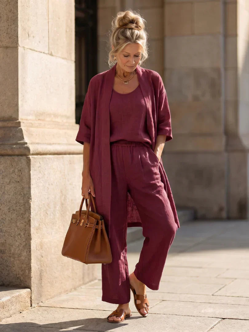 Linnea | Linen Two-Piece Set