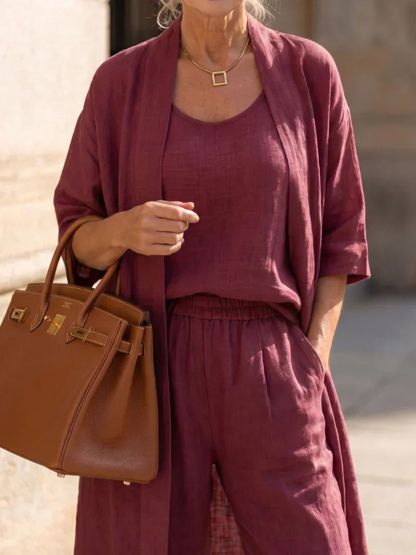 Linnea | Linen Two-Piece Set