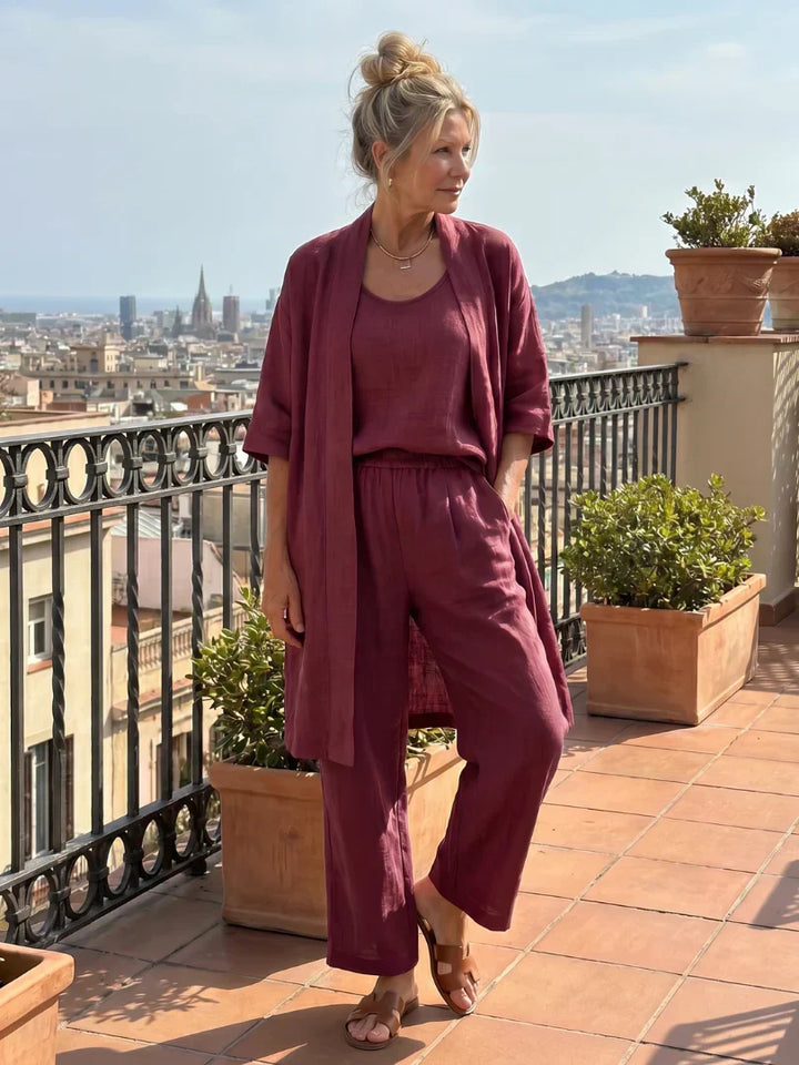 Linnea | Linen Two-Piece Set
