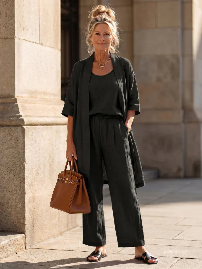 Linnea | Linen Two-Piece Set