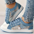 Caro | Floral Detail Sneakers