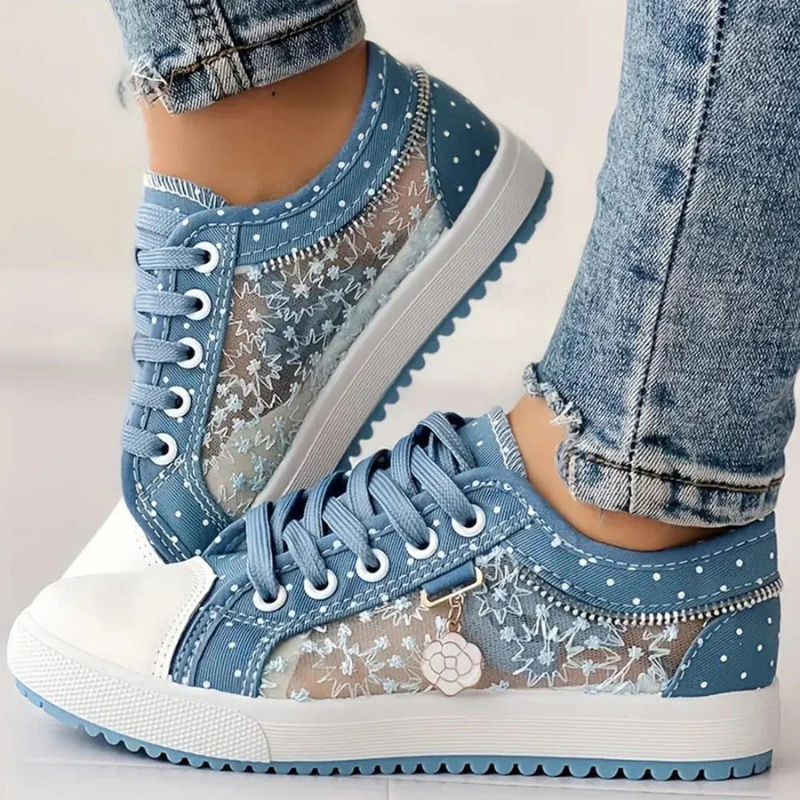 Caro | Floral Detail Sneakers