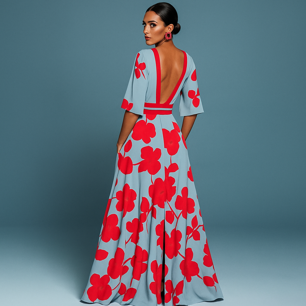 Elegant Viscose Dress