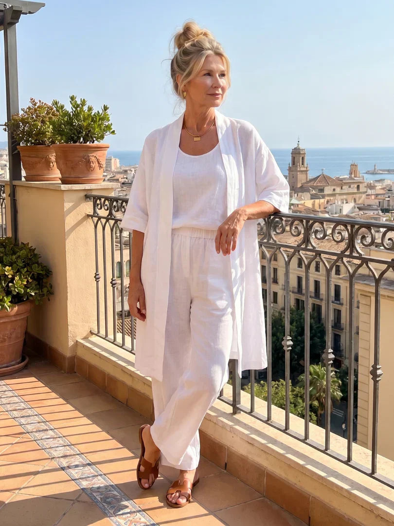 Linnea | Linen Two-Piece Set