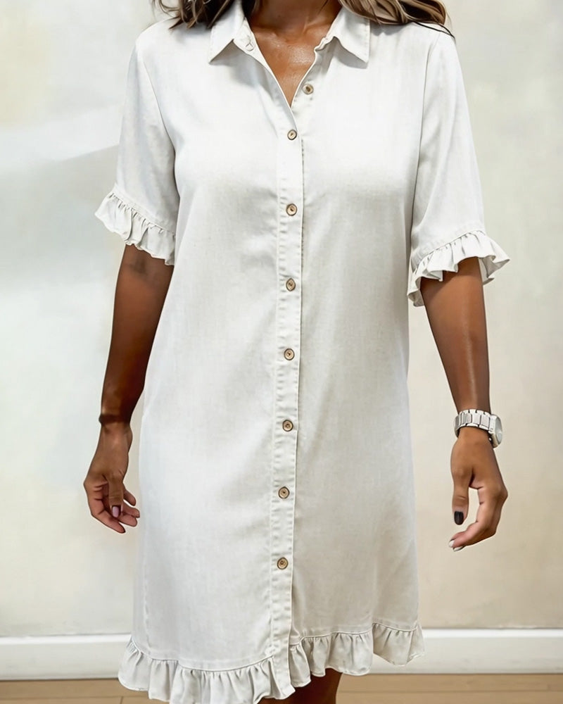 Denisa | Comfortable Denim Dress