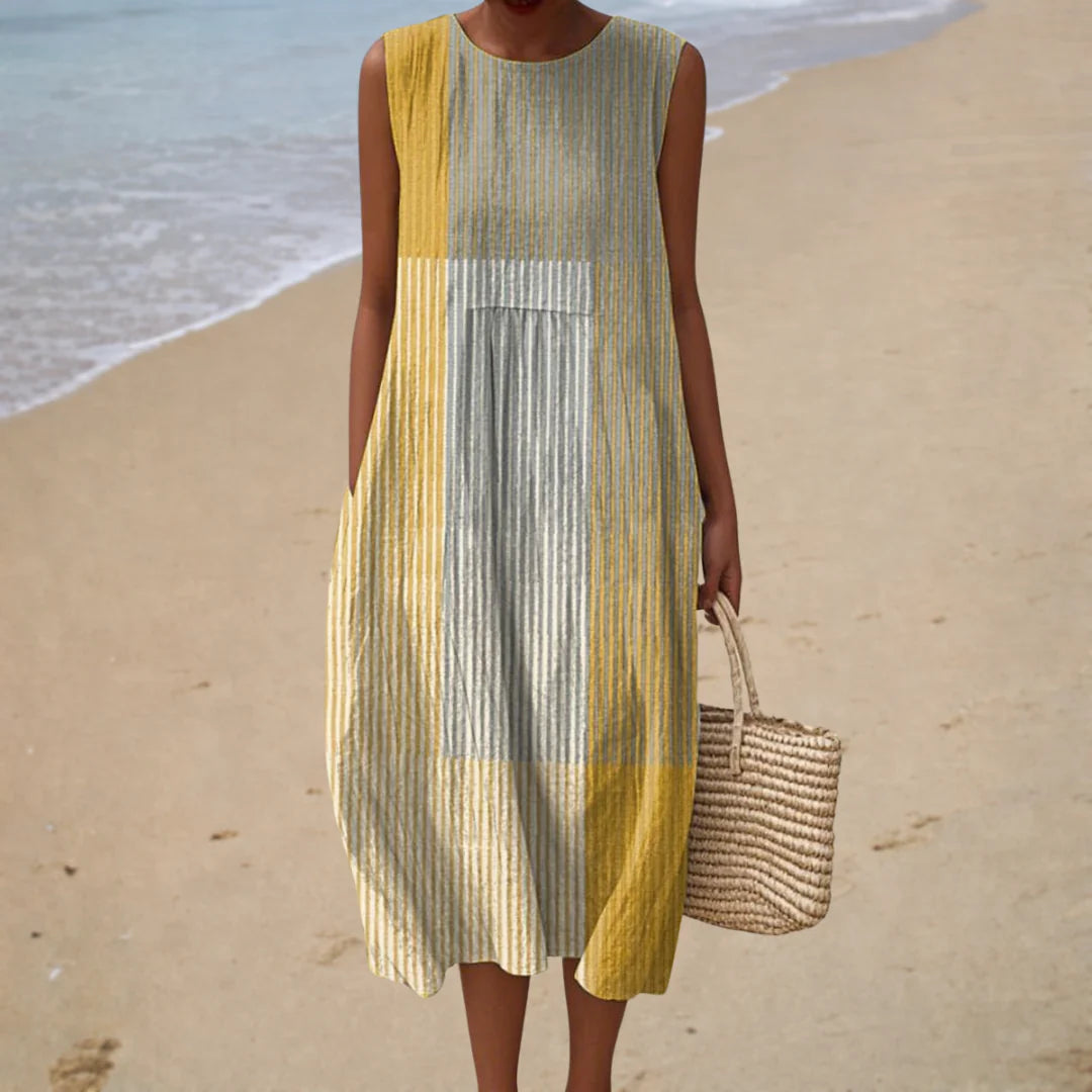 Anaya | Striped Beach Dress
