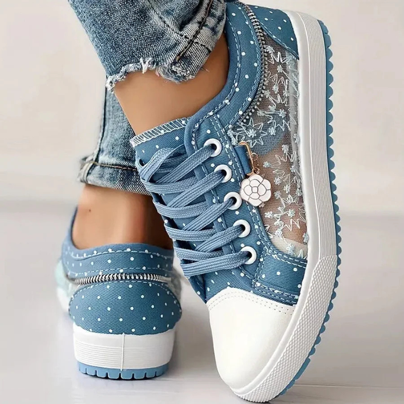 Caro | Floral Detail Sneakers