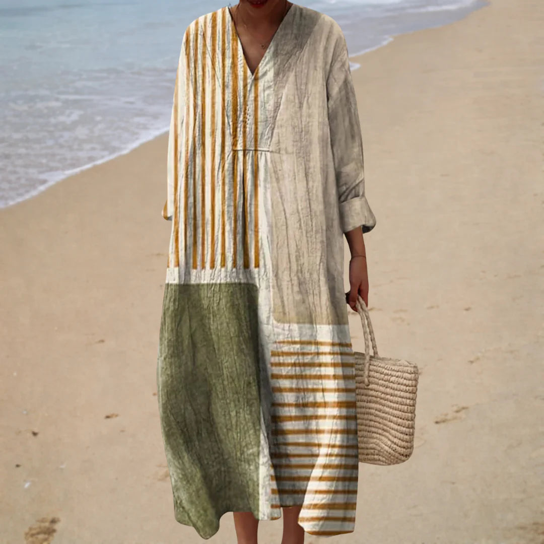 Anaya | Striped Beach Dress