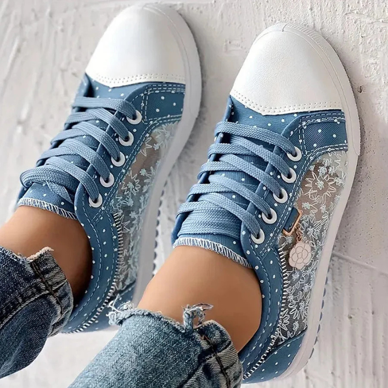Caro | Floral Detail Sneakers