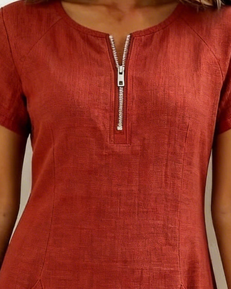 Lina™ Dress — Natural Elegance for Every Day
