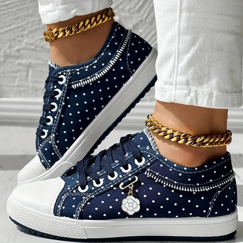 Caro | Floral Detail Sneakers