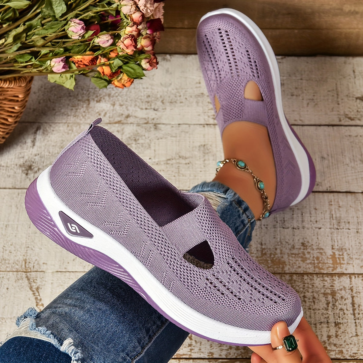 Blanche | Supportive Slip-On Shoes