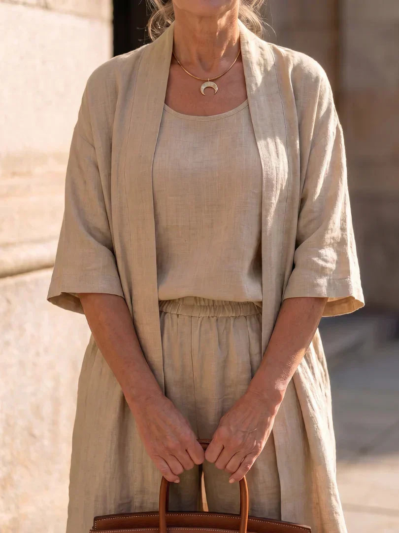 Linnea | Linen Two-Piece Set
