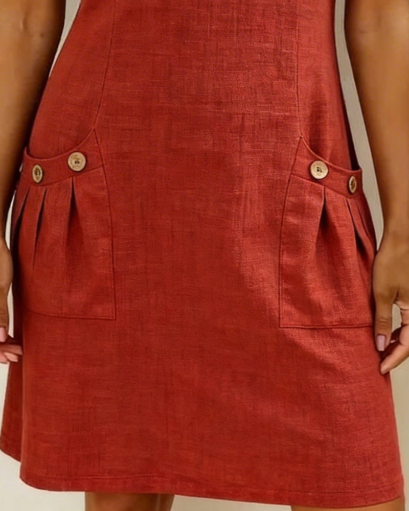Lina™ Dress — Natural Elegance for Every Day