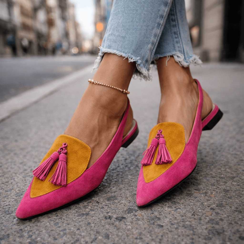 Eliza | Strappy Tassel Sandals