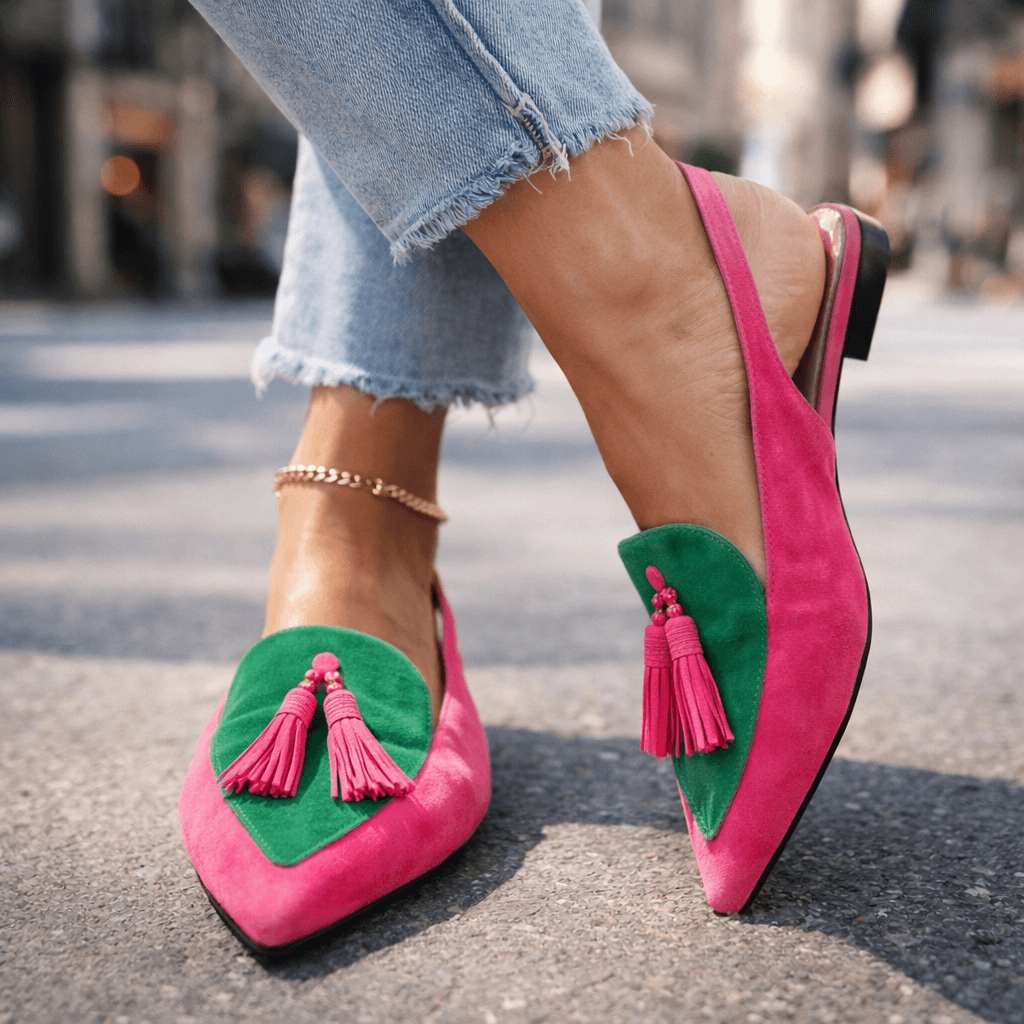 Eliza | Strappy Tassel Sandals