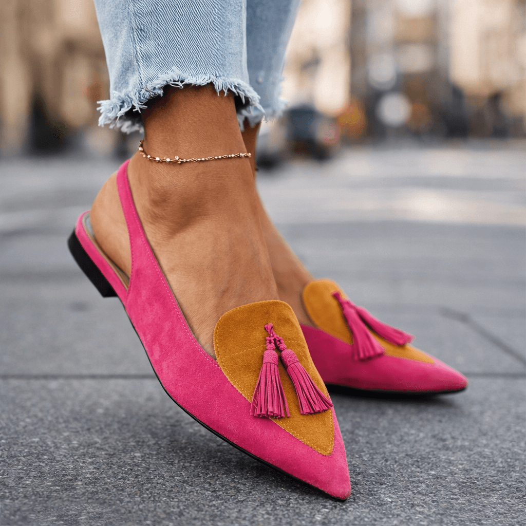 Eliza | Strappy Tassel Sandals