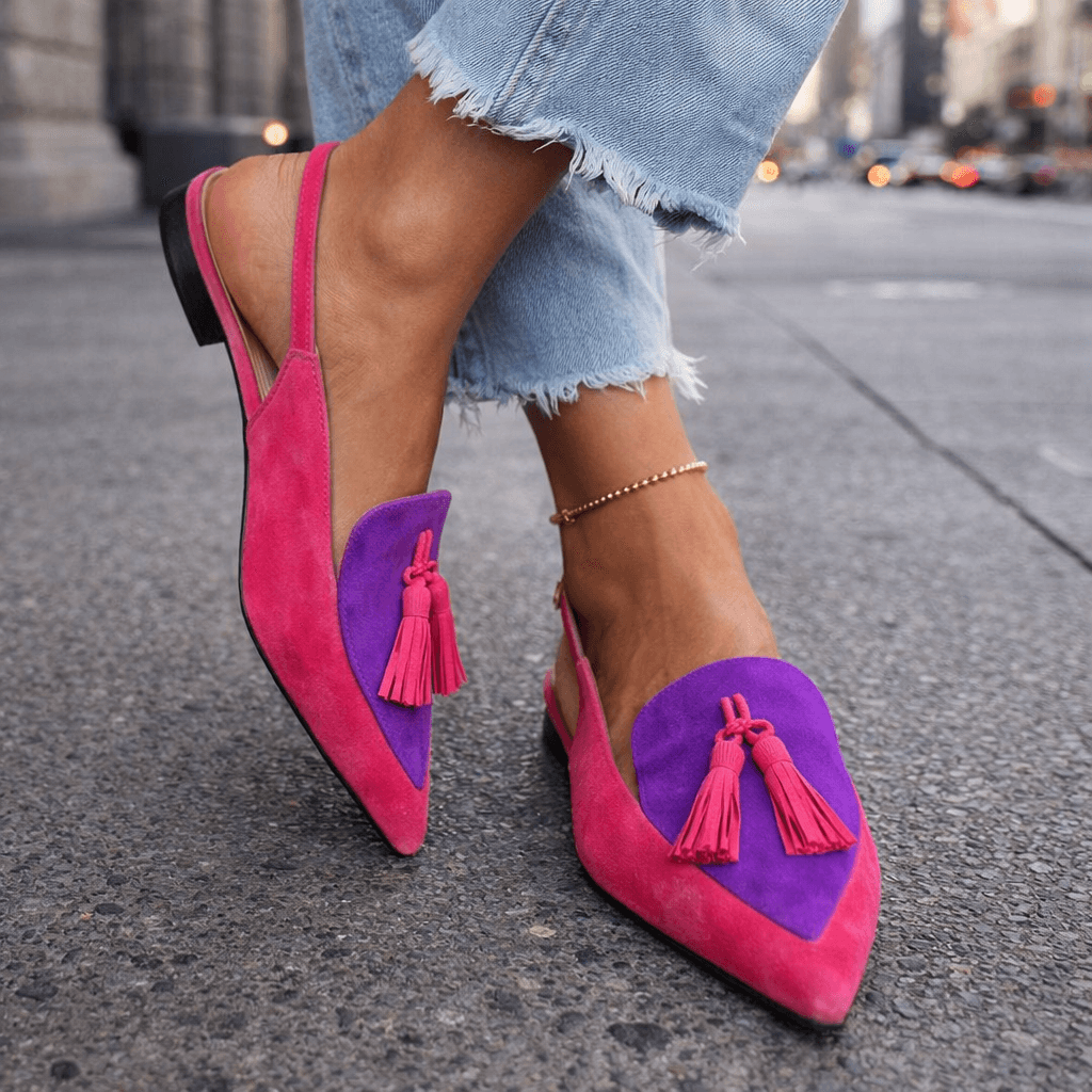 Eliza | Strappy Tassel Sandals