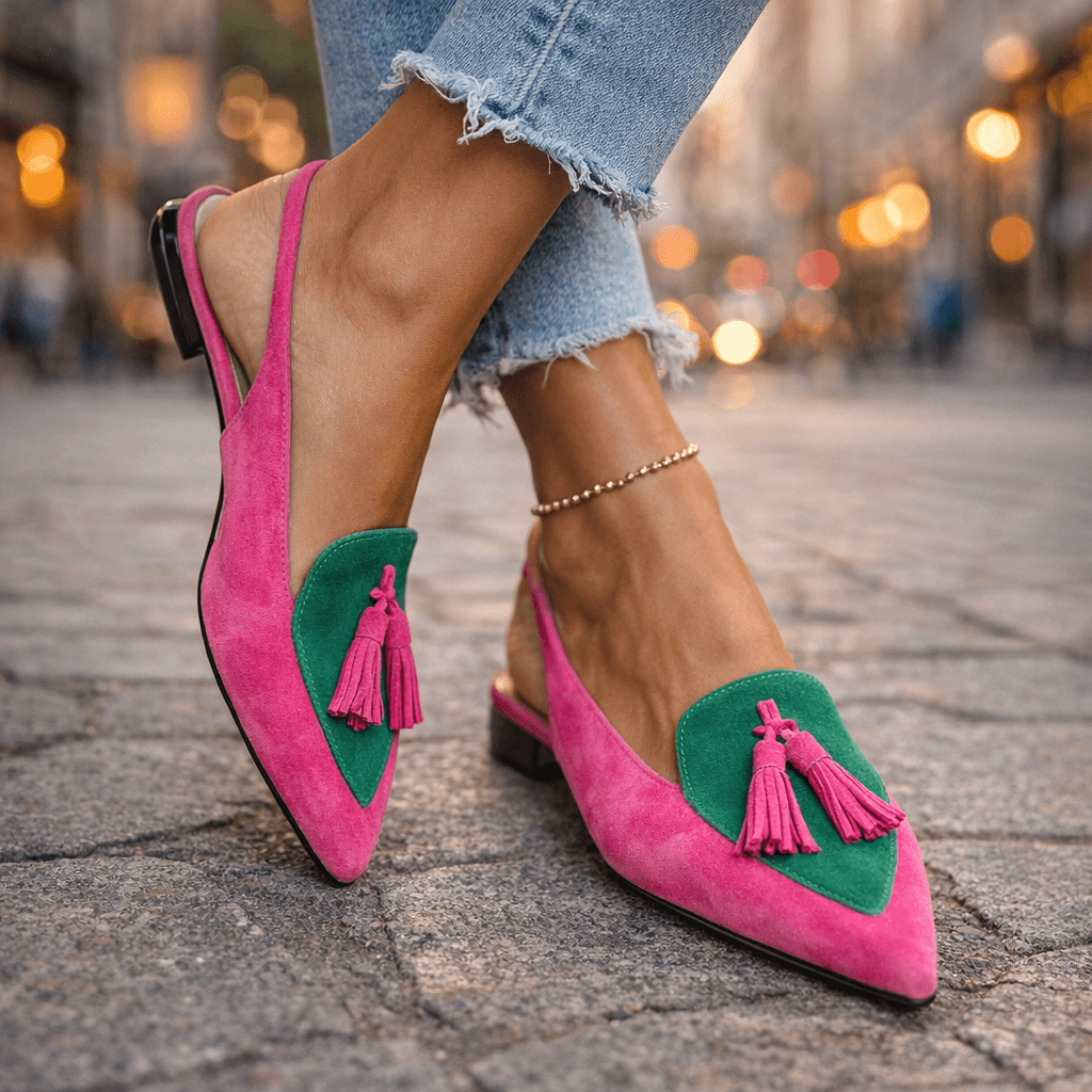 Eliza | Strappy Tassel Sandals