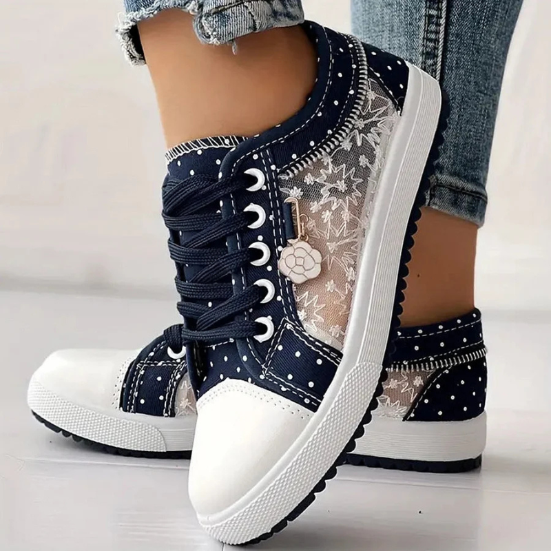 Caro | Floral Detail Sneakers