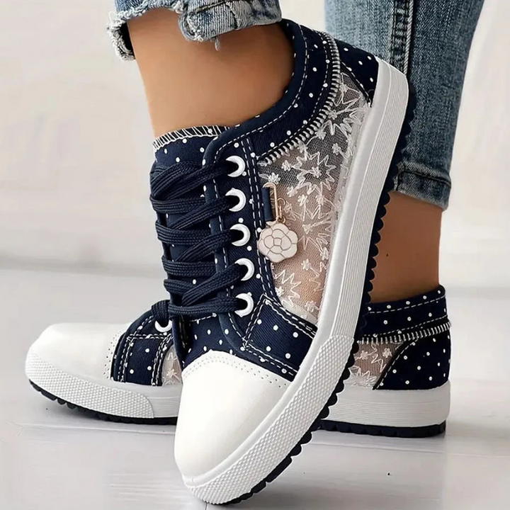 Caro | Floral Detail Sneakers