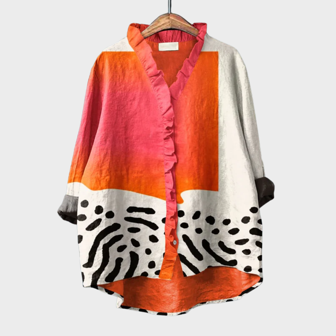 Emma | Elegant Breezy Summer Blouse