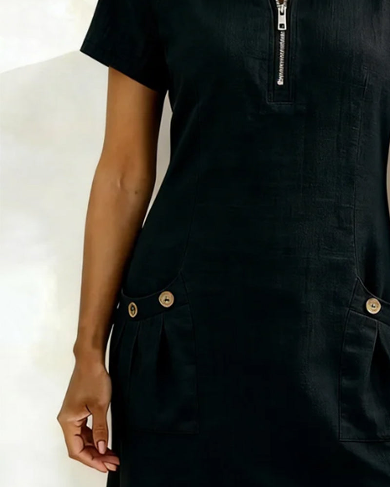 Lina™ Dress — Natural Elegance for Every Day