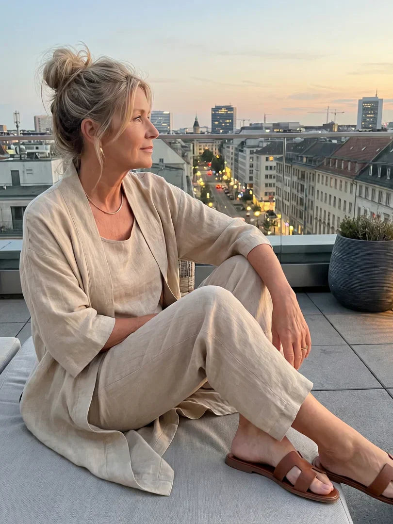Linnea | Linen Two-Piece Set