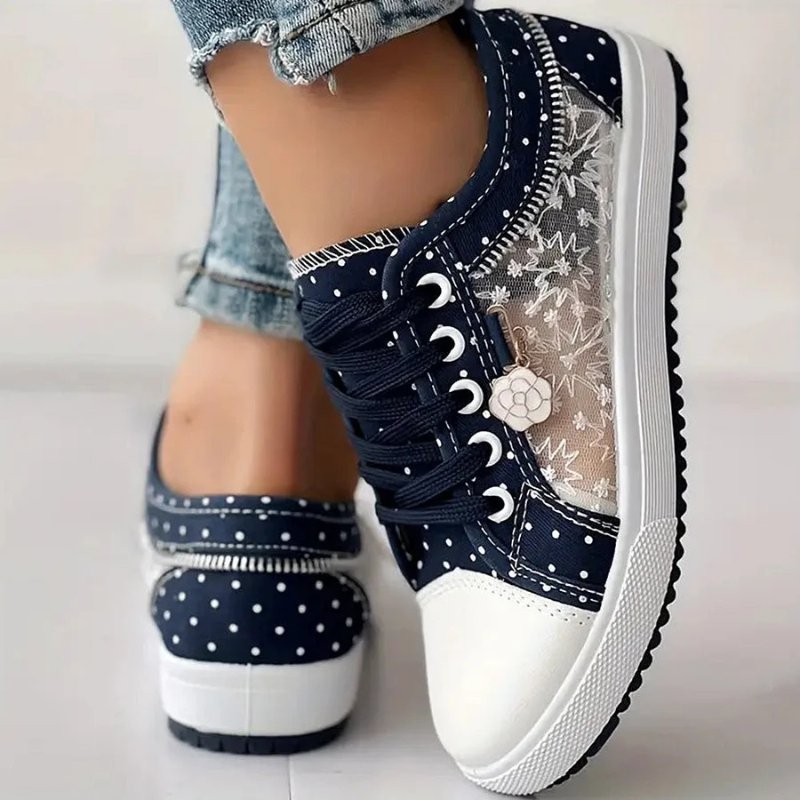 Caro | Floral Detail Sneakers