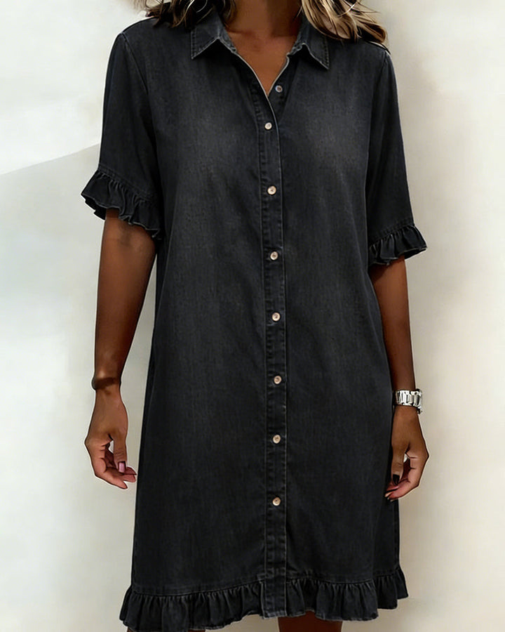 Denisa | Comfortable Denim Dress