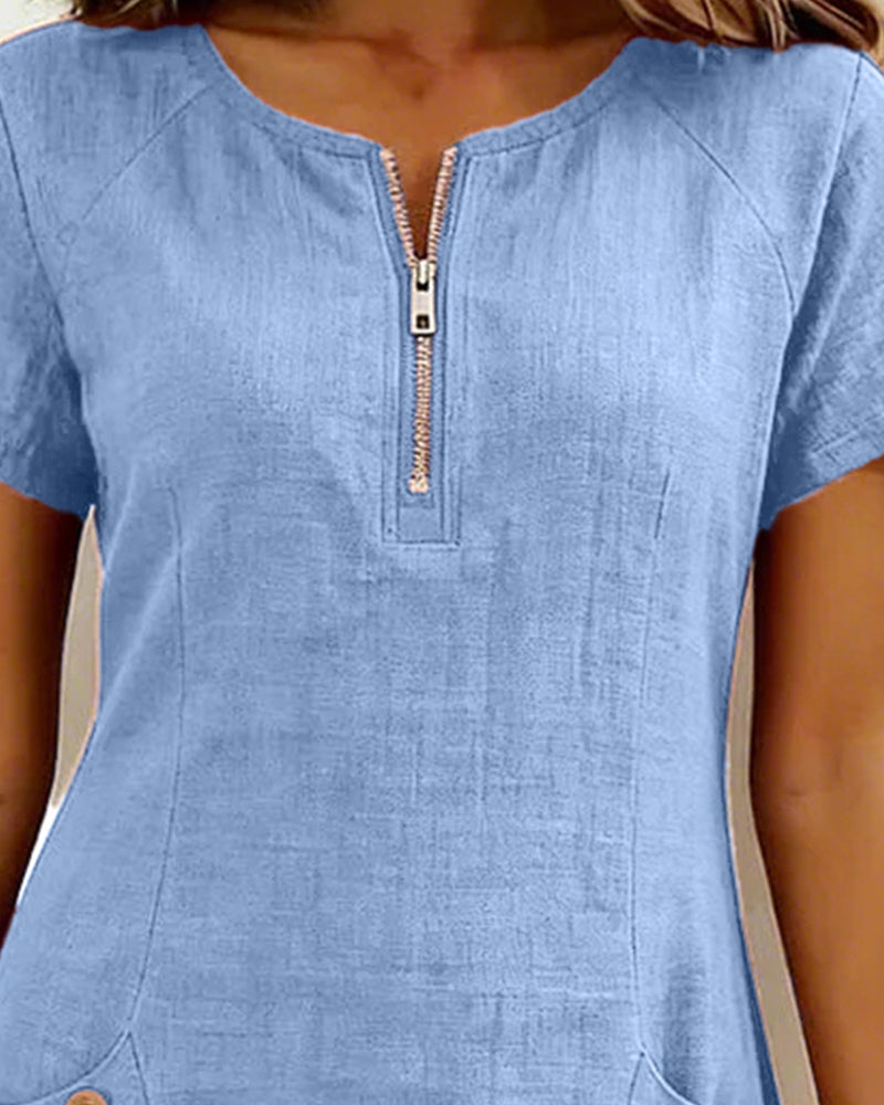 Lina™ Dress — Natural Elegance for Every Day