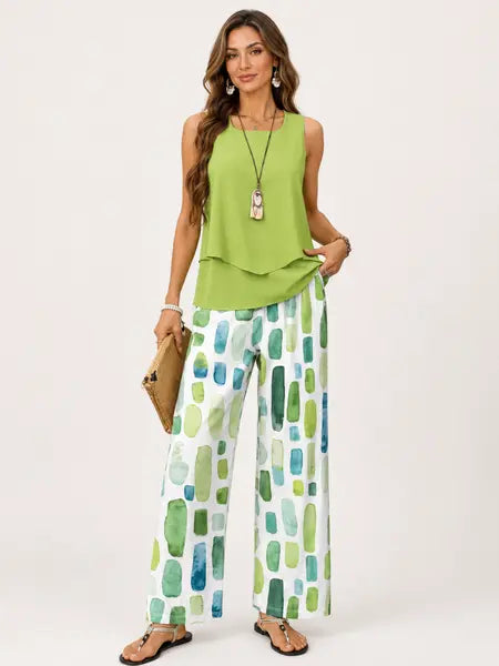 Lizzy | Playful Lime Green Set