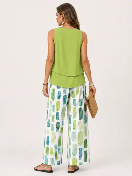 Lizzy | Playful Lime Green Set