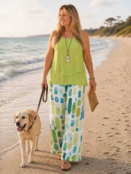 Lizzy | Playful Lime Green Set