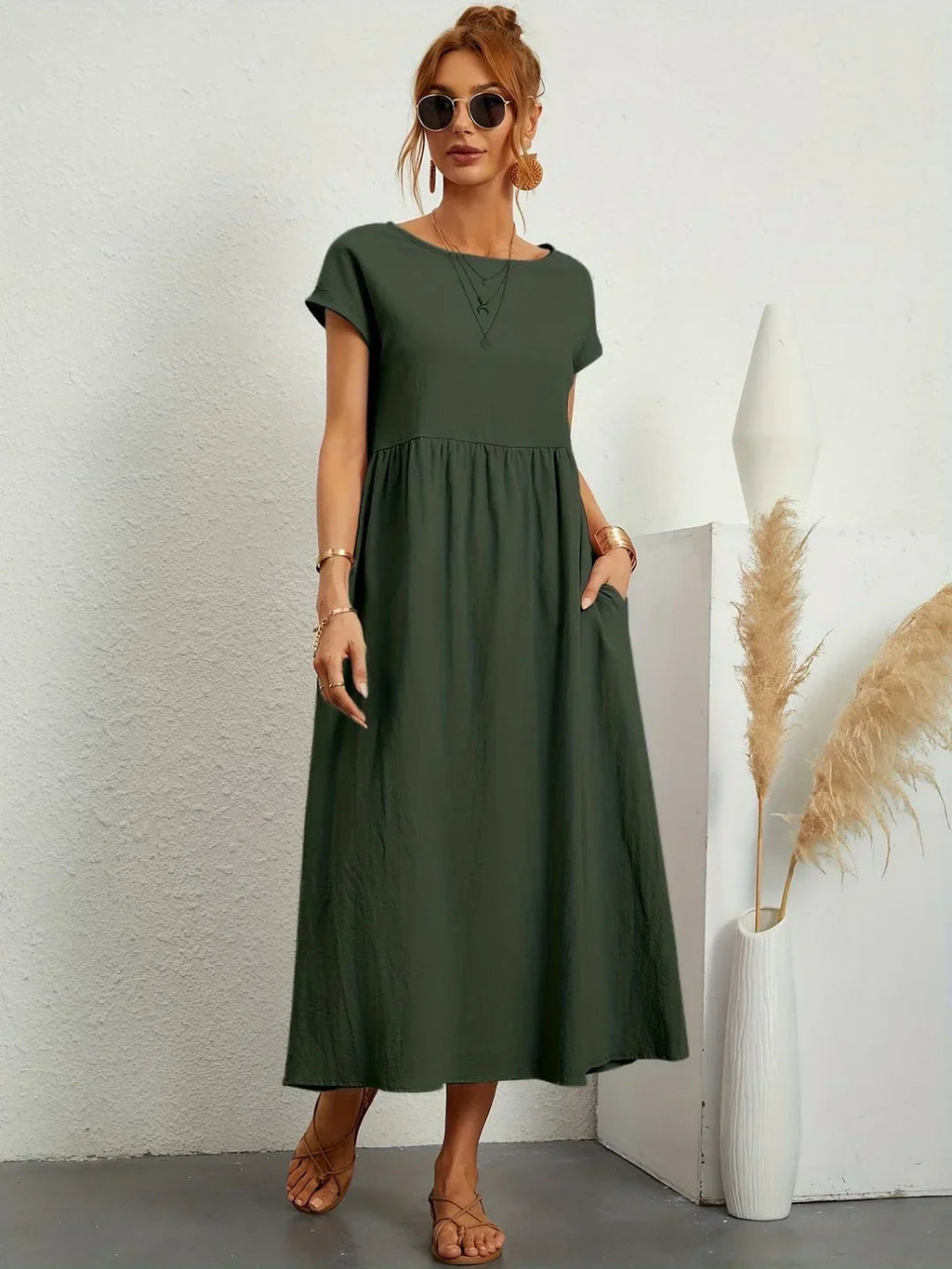 Ellianna™ | Effortless Cotton Dress