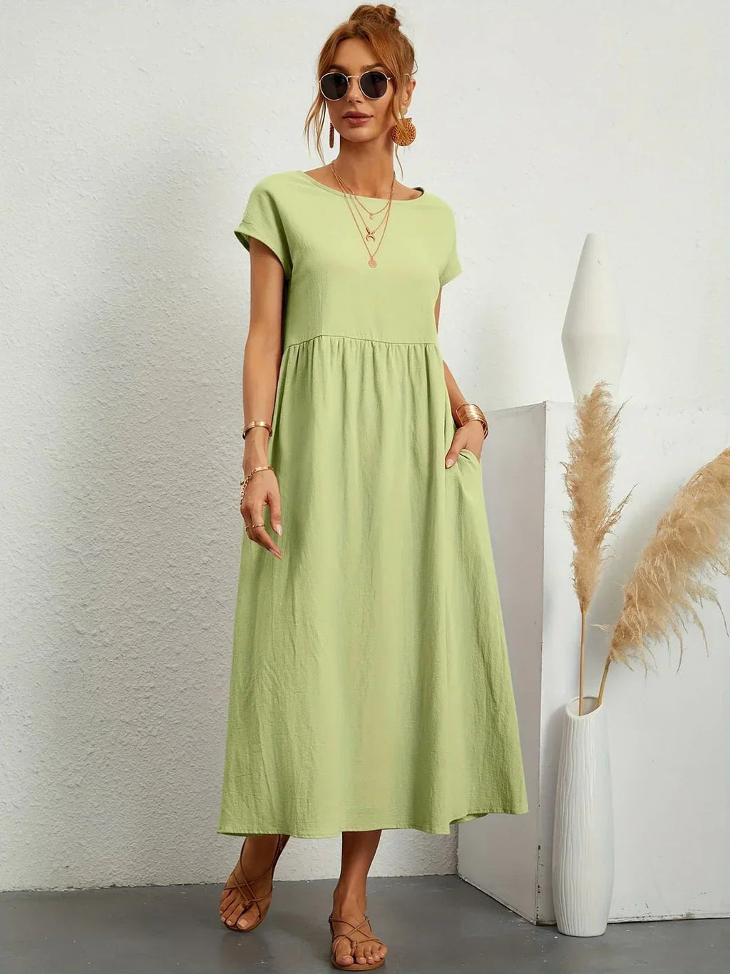 Ellianna™ | Effortless Cotton Dress