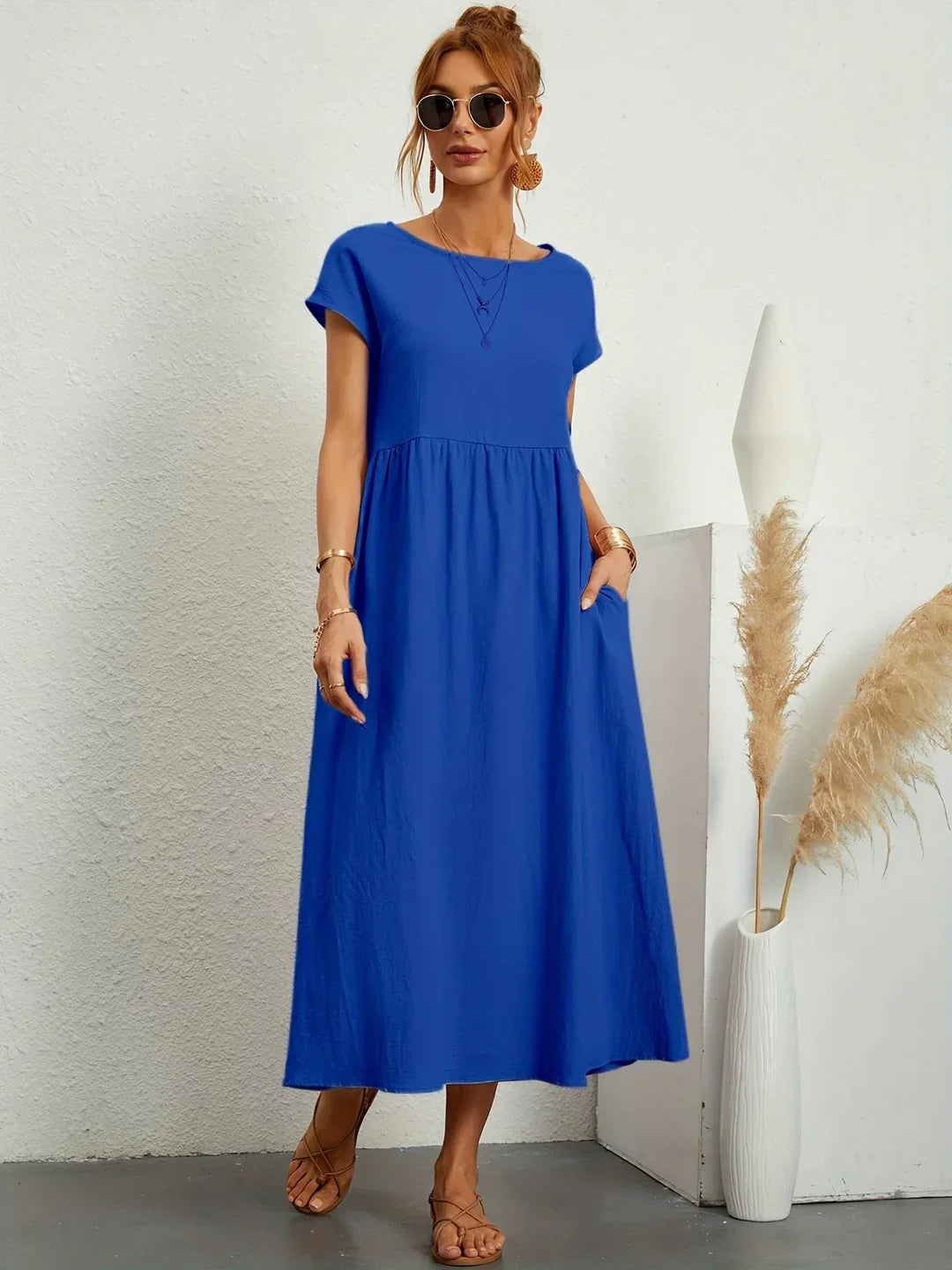 Ellianna™ | Effortless Cotton Dress