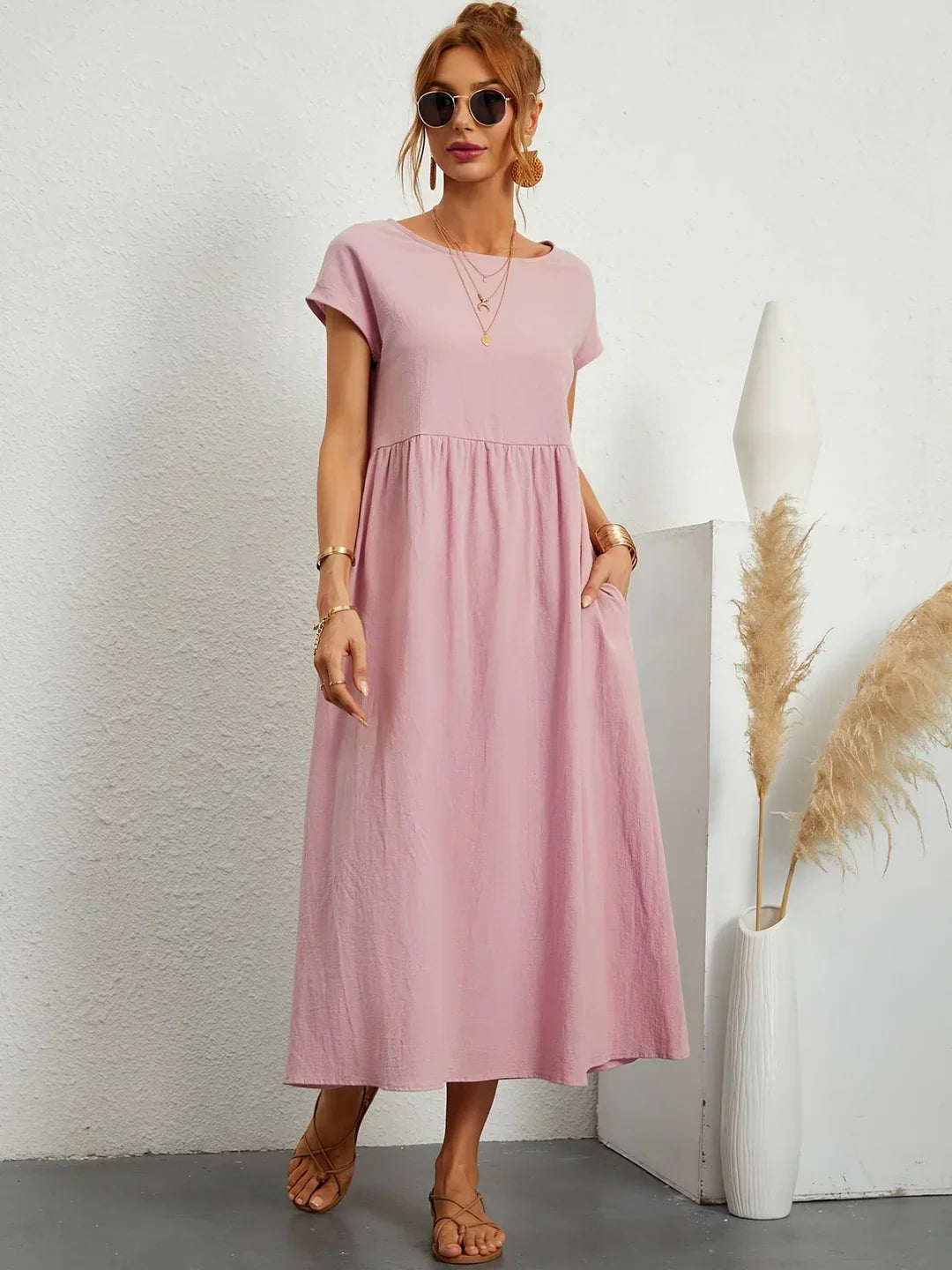 Ellianna™ | Effortless Cotton Dress