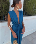 Elegant Pleated Dress