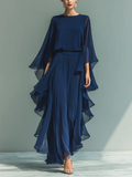 Aurora | Elegant Complete in Chiffon with Ruffles