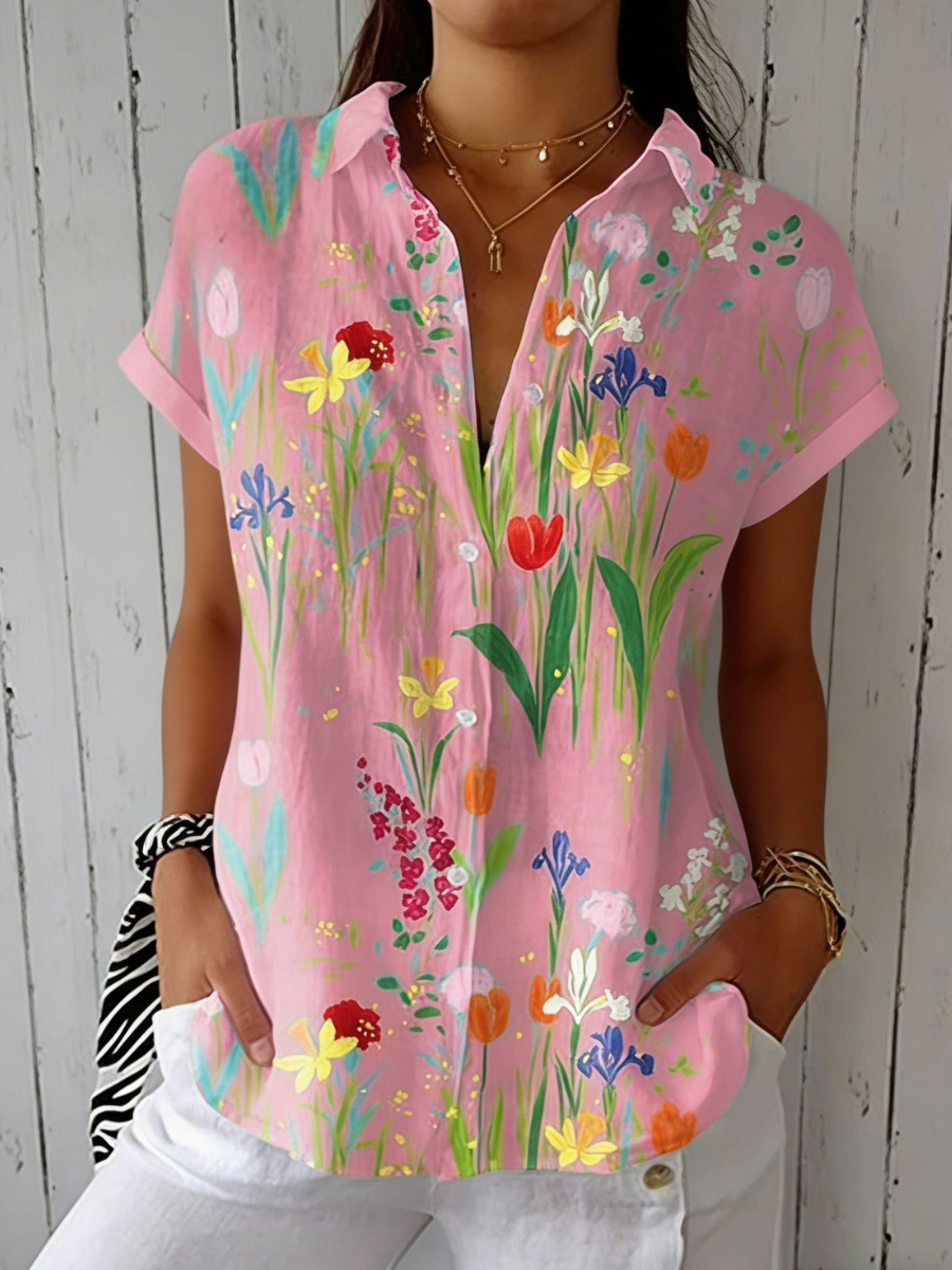 Fiona | Spring Garden Blouse