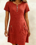Lina™ Dress — Natural Elegance for Every Day