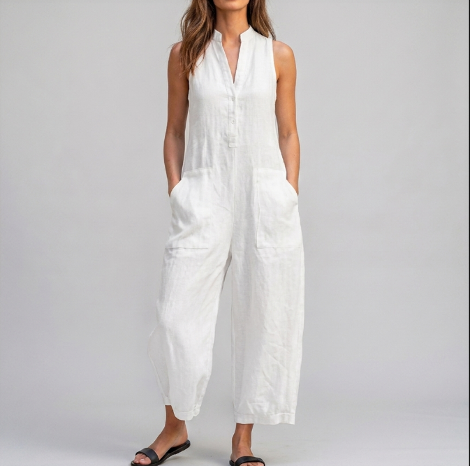 AirJump | Women's Sleeveless Wide-Leg Jumpsuit