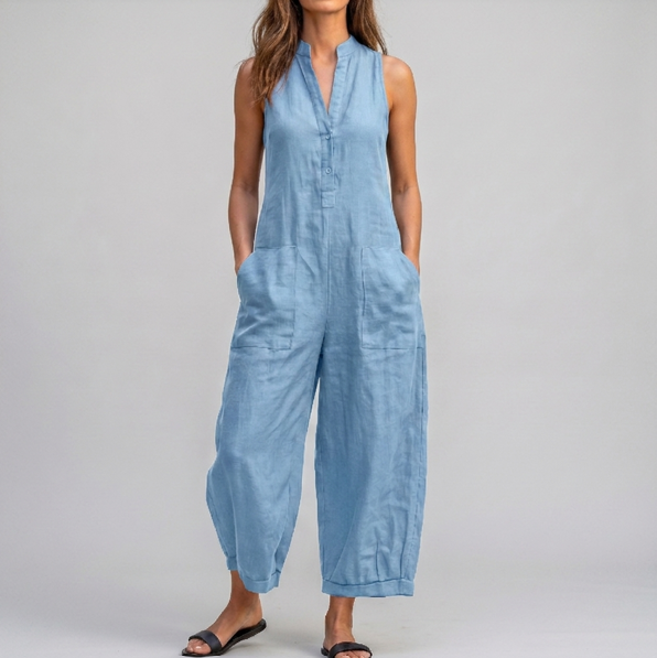 AirJump | Women's Sleeveless Wide-Leg Jumpsuit
