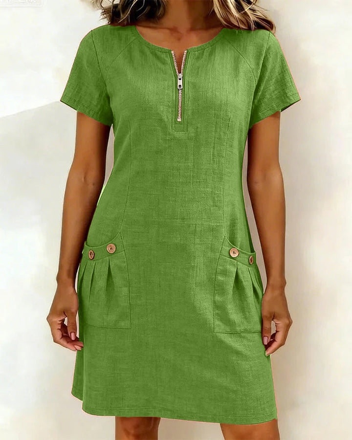 Lina™ Dress — Natural Elegance for Every Day