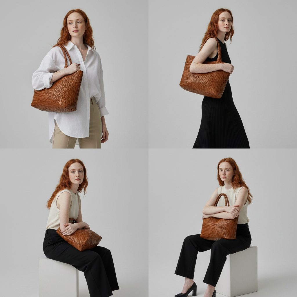 Lana | Woven Tote Bag