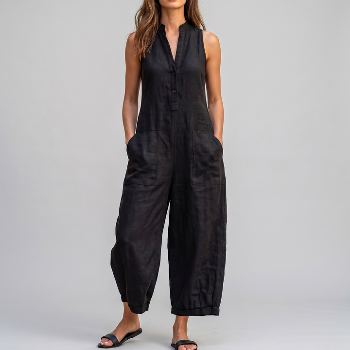 AirJump | Women's Sleeveless Wide-Leg Jumpsuit